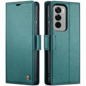 Caseme Tipo Cartera Oppo Reno 12 5G Con Cierre Magnético, Rfid, Tarjetero, Soporte, Carga Inalámbrica