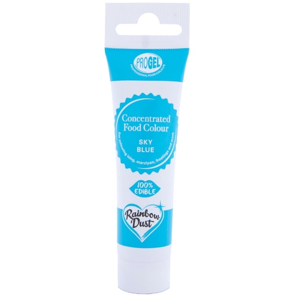 Gel Colorante Alimentario Rainbow Dust ProGel Azul Cielo 25g