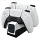 thumbnail image 1 of Base de Carga Rápida Dual AARONMEI PS5 LED Negro Blanco, 1 of 3