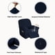 thumbnail image 3 of Funda para sillón reclinable, elástica, lavable y gruesa, con bolsillo, 3 of 5