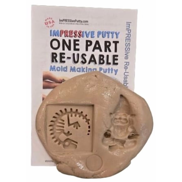Masilla para hacer moldes ComposiMold reutilizable de 1 lb