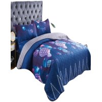 Genérico - Cubrecama Quilt 5 Piezas Con Sábana Incluida C4