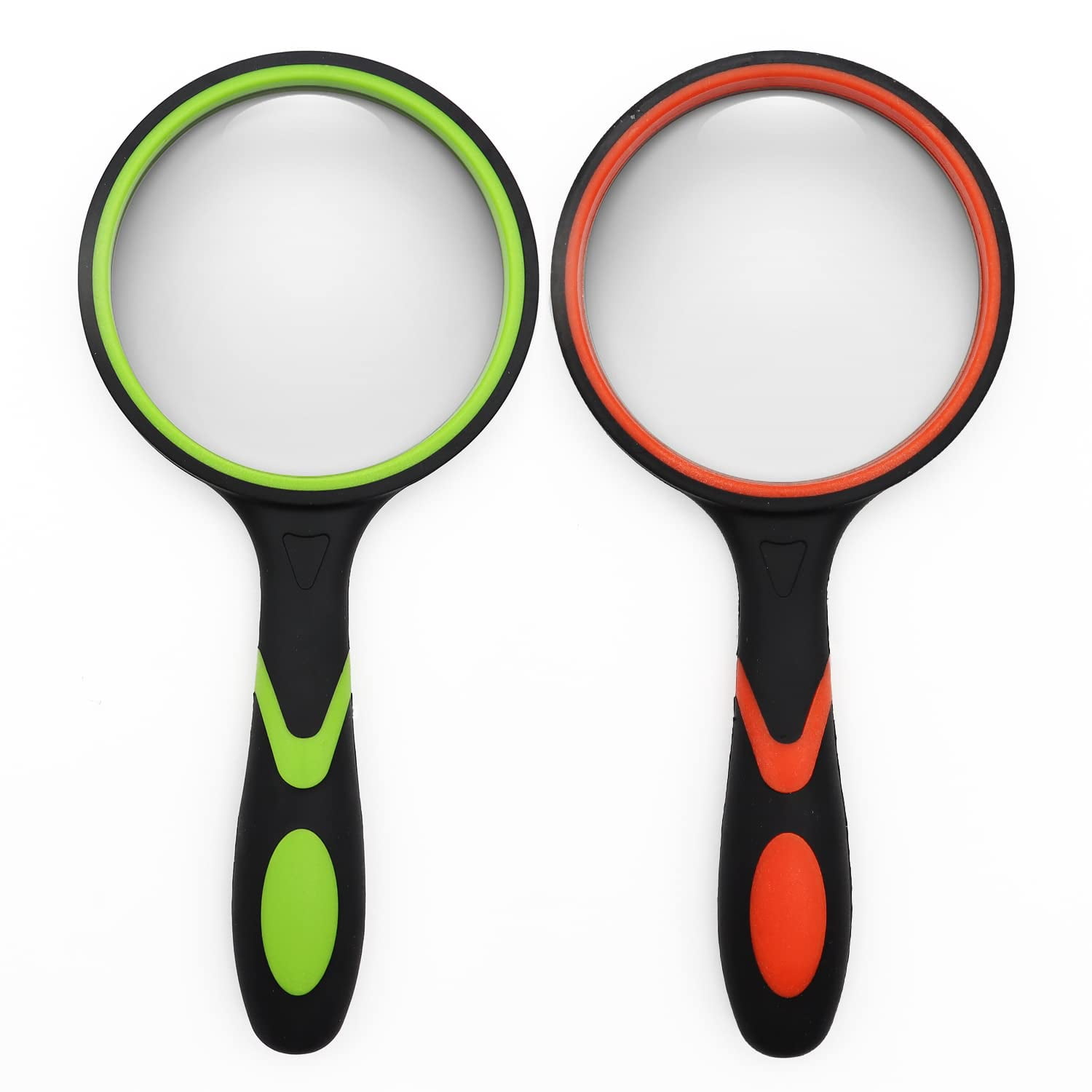 Lupa De Mano Shengqidz 10x De Goma, 75 Mm, Paquete De 2 Unidades
