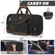 thumbnail image 4 of Bolsa de viaje Wohlbege para viajes, 50 L, ampliable, negra, 4 of 6