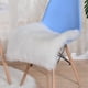 thumbnail image 1 of Xiao Hua Cojín de Silla de Felpa Blanco -1 Pieza, 15.75 X 15.75 Pulgadas, Felpa Sedosa Ultrasuave, Adecuado para Cojín de Silla de Comedor de Oficina en Casa, Cojín de Meditación y Oración, 1 of 4