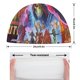thumbnail image 2 of Amos del universo: Revolución Gorro de Natación de Licra, Gorro de Baño de Tela Cómoda, Gorro Elástico Antideslizante para Hombres, Mujeres y Niños, 2 of 6
