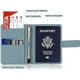 thumbnail image 2 of Porta De Pasaporte, Funda Para Pasaporte Con Bloqueo Rfid, Cierre De Banda Elástica, Caja De Pasaporte Para Mujeres Y Hombres, Caja De Pasaporte,caja De Tarjeta De Visita Bolsa, 2 of 5