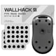 thumbnail image 1 of Deslizadores para ratón Wallhack PTFE de puntos 7 mm x 7 mm negro, 1 of 8