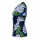 thumbnail image 2 of Delantal Mujer tela elasticada estampada. Combina con Azul Marino - Art. 2446, 2 of 3
