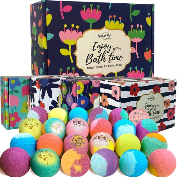 Set de bombas de baño Mineral Me California 24, naturales y orgánicas