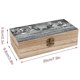 thumbnail image 2 of Baile de la Familia Esqueleto Espeluznante Caja Organizadora de Madera Rústica - Caja Decorativa Multifuncional para Escritorio, Hogar, Oficina, Joyas y Manualidades, 2 of 6