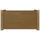 thumbnail image 3 of Maceta de jardín VidaXL, madera de pino macizo, color marrón miel, 60 x 31 x 31 cm, 3 of 7
