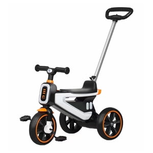 Mundo Online - Triciclo Coche A Pedal 2 En 1 Con Mango Desmontable