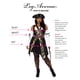 thumbnail image 4 of Costume Leg Avenue Black Sea Buccaneer para mujer, talla pequeña, 4 of 4