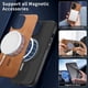 thumbnail image 4 of Magnetic Slim Case for Honor 300 Pro with Camera Guard & Anti-Scratch Back Brown, 4 of 6