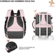 thumbnail image 5 of Mochila De Viaje Avión Con Usb Impermeable Laptop 15,6 35l, 5 of 6