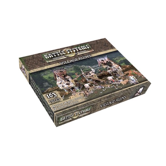 Terreno de Mesa Battle Systems – Ruinas de Aldea (163 piezas)