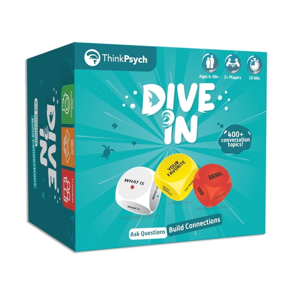 Juego De Dados De Conversación Dive In Con Más De 400 Temas