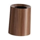 thumbnail image 1 of Papelera Redonda Con Imitación De Madera Para Baño, Dormitorio Y Oficina., 1 of 5