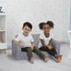 thumbnail image 3 of Sofá convertible a tumbona Serta Perfect Sleeper Grey Kids, 3 of 9