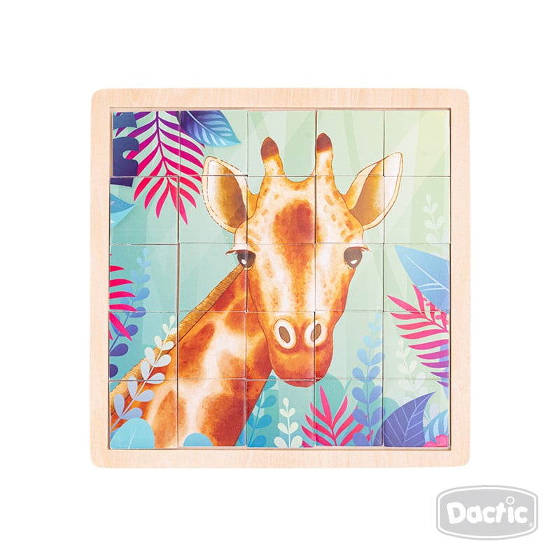 Dactic - Puzzle Jirafa Madera