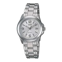 Reloj Analogo Plateado Casio Ltp-1215A-7A