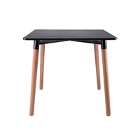Klik Muebles - Mesa Cuadrada De Comedor Eames - Negra