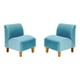 thumbnail image 1 of Set Poltrona Soft 1C Felpa 04 Turquesa, 1 of 5