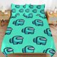 thumbnail image 2 of 3 Piece Bedding SetBlue Among UsComforter Set for Kids Boys Teen Tween 3D Lightweight Microfiber Bedding Sets, 2 of 5
