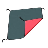 Magideal - Cubierta De Dosel Reemplazar 3-4 Personas Protección De Lluvia Instantánea De La Carpa Multifuncional Impermeable Para Caminatas Para Acampar El Patio Rojo Verde