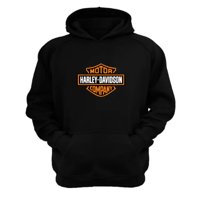 Genérico - Polerón Canguro Harley Davidson Negro Talla Xl Unisex