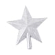thumbnail image 5 of Estrella Para La Punta Del árbol De Navidad, Colgante, Regalos Festivos Para Interiores, Ventana, Plata, 5 of 5