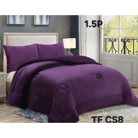 Mundo Shopping - Cobertor De Invierno Plush Liso Plaza Y Media