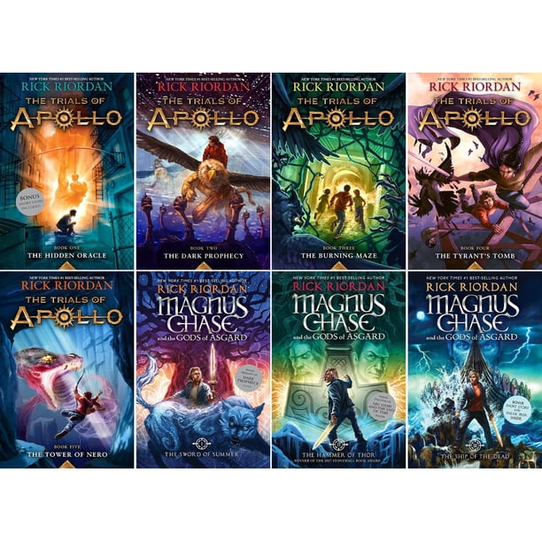 Colección de libros Rick Riordan Los juicios de Apolo y Magnus | Lider