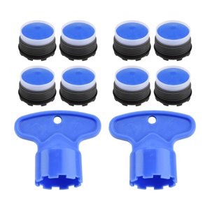 Magideal - 8 Uds Grifo Aireador De Caché Accesorio Aireador De Fregadero Grueso Y Duradero Fácil De Instalar Grifo De Fregadero De Cocina Pulverizador Restrictor 215 Mm