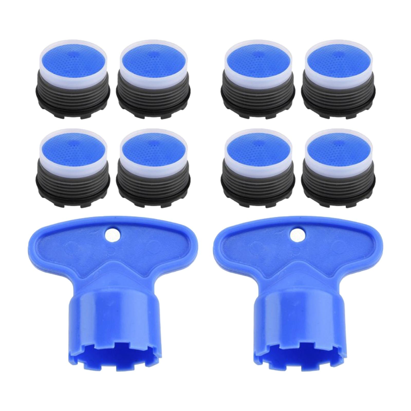 Magideal - 8 Uds Grifo Aireador De Caché Accesorio Aireador De Fregadero Grueso Y Duradero Fácil De Instalar Grifo De Fregadero De Cocina Pulverizador Restrictor 215 Mm