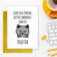 thumbnail image 4 of Tarjeta de felicitación UUEFKTN Divertida compañera de trabajo que se despide de su nuevo trabajo, 4 of 6