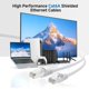 thumbnail image 2 of Cable Ethernet Matters Cat 6A, 10 Gbps, 15 m, blindado, blanco, 2 of 9