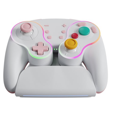 Controlador Inalámbrico Aaronmei Blanco