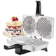 thumbnail image 3 of Panadero eléctrico pulido Pizzelle Maker CucinaPro de 2 x 12 cm, 3 of 8