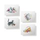 thumbnail image 3 of Juego de 12 tarjetas en blanco con diseños de gatos – Twigs Paper – tamaño A2, 3 of 9