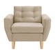 thumbnail image 1 of Sofa Bote 1c Felpa 05 Beige, 1 of 6