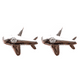 thumbnail image 1 of Aros Diseño de Avión en Plata 925, 1 of 2
