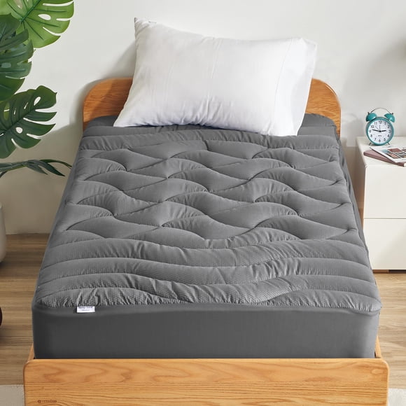 Sobrecolchón SLEEP ZONE Twin XL 20-53 cm Gris