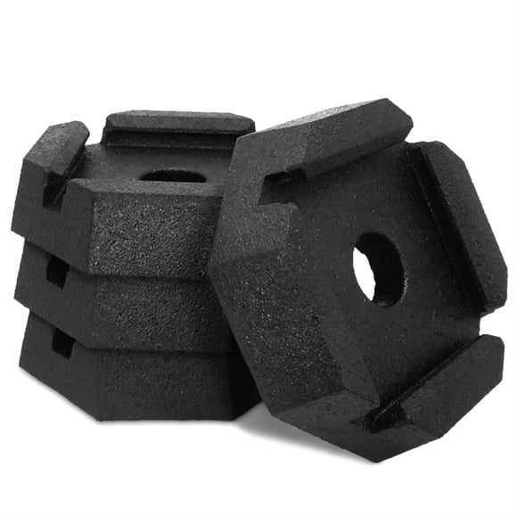 Bloques Niveladores SnapPad Xtra Cuadrados 5" Paquete de 4