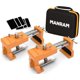 thumbnail image 1 of Abrazaderas de gabinete Manram, paquete de 2 con funda protectora para gabinetes, 1 of 7