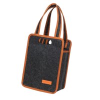 Bothyi - Bolso De Mano Para Transportar Vino, Bolsa De Mano Para Vino, Para Cumpleaños, Barbacoa, Interior Y Exterior, 24 X 18 Cm, Para 6 Botellas