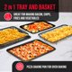thumbnail image 5 of Juego de 2 piezas Crisper Tray Bakken Swiss con revestimiento de mármol gris, 5 of 7
