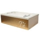 thumbnail image 2 of Caja De Té Mediana De Madera 6 Espacios Con Diseños Gold, 2 of 2