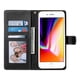 thumbnail image 5 of Funda Para Iphone Se 2020/2022– Cuero Premium, 3 Ranuras Para Tarjetas, Protección Contra Impactos, 5 of 5